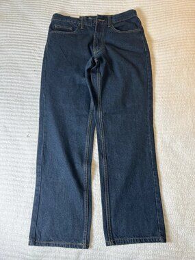 Berkley Jensen Jeans Men 30x30 Blue Denim Straight Regular Fit 100% Cotton NWT